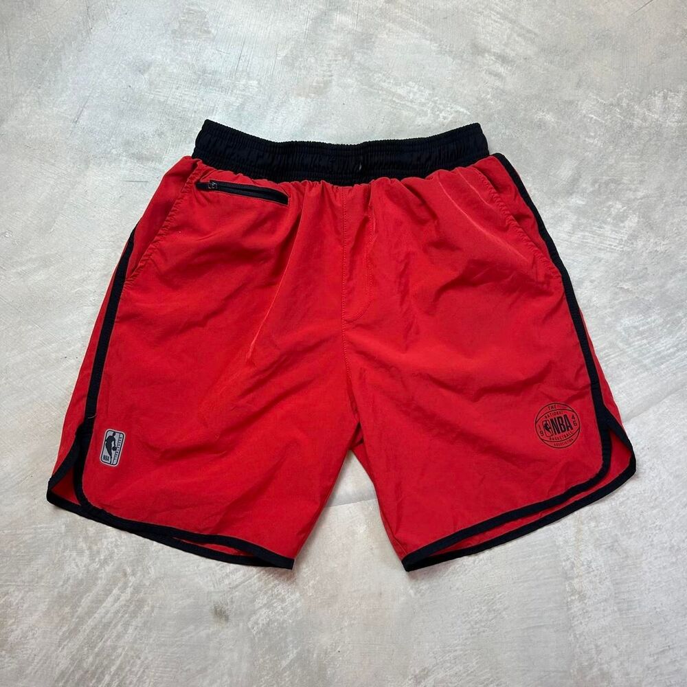 Nba Men's Red Shorts